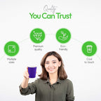 Restaurantware-12 Ounce Disposable Coffee Cups, 500 Ripple Wall Hot Cups - Image 4