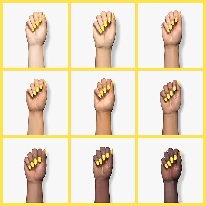 Pastel Gel Nail Polish, 15ml Canary Yellow Color Gel Polish Soak Off LED Nail Lamp Gel Polish Nail Art DIY Home Manicure Salon Gel 0.51OZ