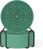 Drink Coasters, Coasters Set of 6 by Aiawoxc