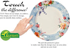 Tudor Royal 16-Piece Porcelain Round Dinnerware Set, Service - Image 6