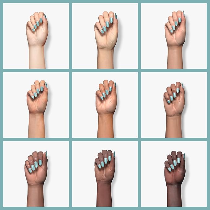Mineral Fusion Nail Polish, Aqua Blue, Cloud 9 Cloud 9 0.33 Fl Oz (Pack of 1)