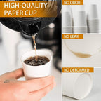 Vumdua Bathroom Paper Cups, Small Coffee Cups - Image 3