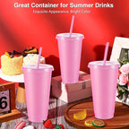 Amyhill 12 Pcs Reusable Plastic Cup - Image 4