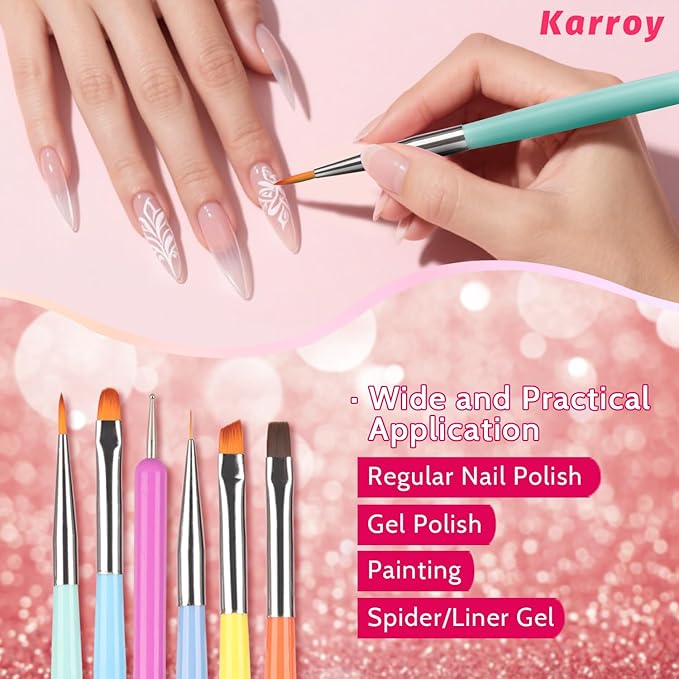 Sponge Pat Paint Nail Gel, Blending Colors Ombre Nails Gradient Gel Nail Blush Blooming Aura Nails Drawing Stripper Floral Painting Nail Art, No Wipe, UV/LED Curing (4 Colors Set A)