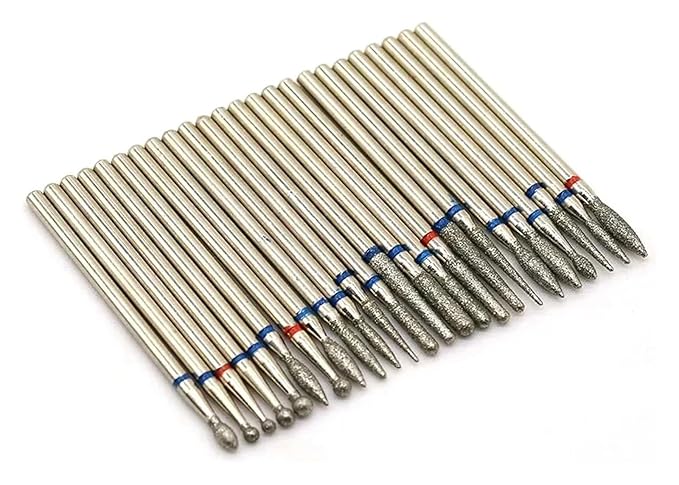 WWJN 5Pc Ceramic Nail Art Drill Bits Rotary Cutter Clean Apparatus for Manicure Nail Milling Machine Accessories Removal Nail Gel Tool