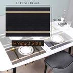 PIGCHCY Placemats Set of 6 - Image 2