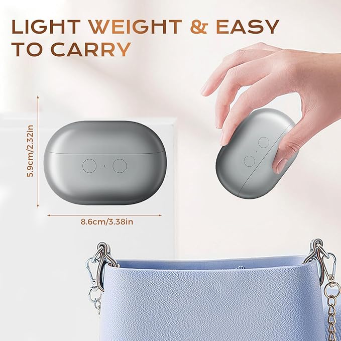 2 in 1 Electric Nail Clippers for Seniors, 2025 New Electric Polishing Automatic Nail Clippers, Electric Nail Trimmer for Fingers and Toes with 2 Adjustable Speeds for Senior Adults (Gray*2)