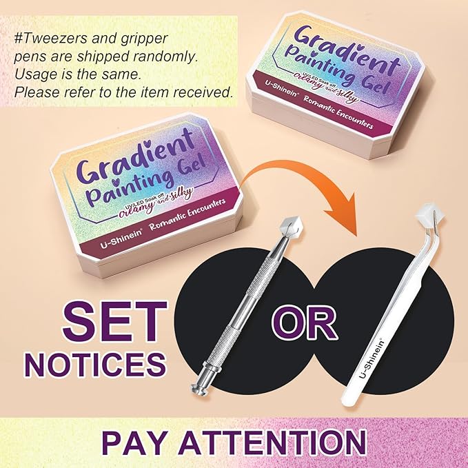 Gradient Painting Gel, 9 Colors Ombre Gel Nail Polish Include Almond Nude Black&White Sponging for Pigment Pat Kit Aura Nails, French Manicure DIY Terracotta Blush Set