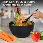 10" Large Salad Serving Bowl - Image 8