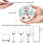 Winter Let it Snow Snowman Coasters - Image 3