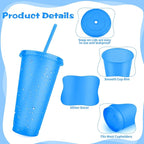 Hxezoc 16 Pieces Reusable Cups - Image 5