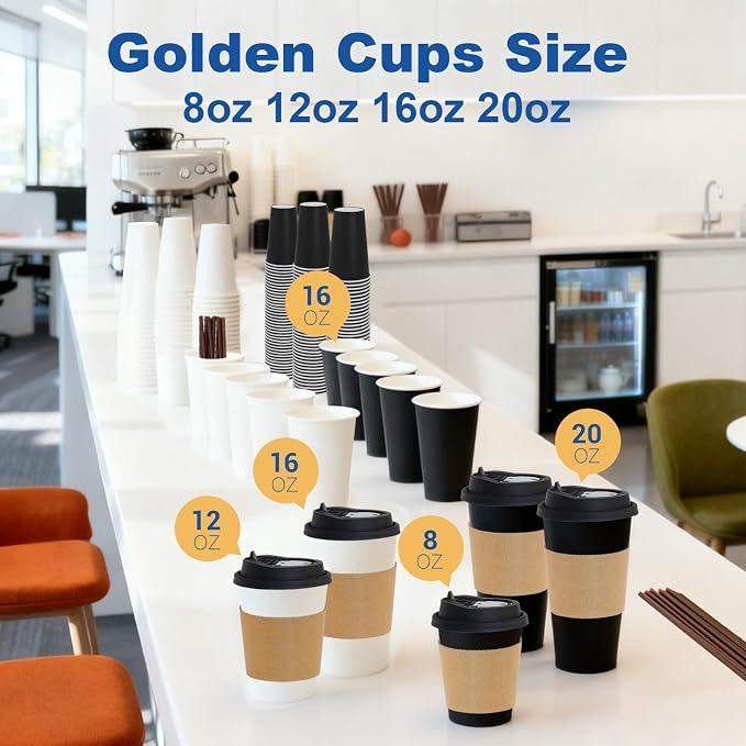 16 oz 500 Pack Coffee Cups - Image 8