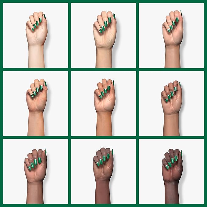 Imtiti Gel Nail Polish,1 Pcs 0.5 Fl Oz Emerald Green Gel Polish No Need Base and Top Coat 3 in 1 Gel Nail Polish Kit, Soak Off LED U V Nail Gel Polish Nail Art Starter Manicure Salon Gel Nail Kit for Women Girls