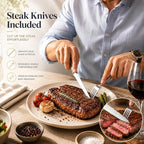 49-Piece Stainless Steel Silverware Set - Image 6