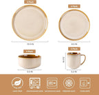 LERATIO Ceramic Dinnerware Sets - Image 2