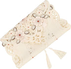 Luxury Table Runners Embroidered Polyester Table Linens - Image 6