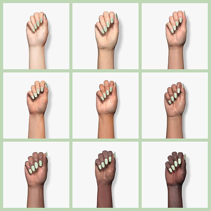RARJSM Nail Art Liner Gel Nail Polish,Pastel Green Spring Summer Colors Pigment Gel Art Paint for Swirl Nails Painting Design Detailing Built in Thin Sharp Nail Brush Soak off Curing Required 8ml