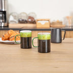 Restaurantware Glass Coffee Mug 2 Count 7 Oz Borosilicate Tea Cup - Image 3