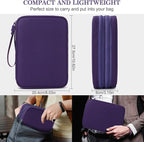 FYY Electronic Organizer, Travel Tech Pouch Bag, Extra Large, Waterproof - Image 2