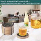 6 Pack Absorbent Coasters Set - Image 4