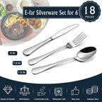 E-far Forks Spoons and Knives Set - Image 2