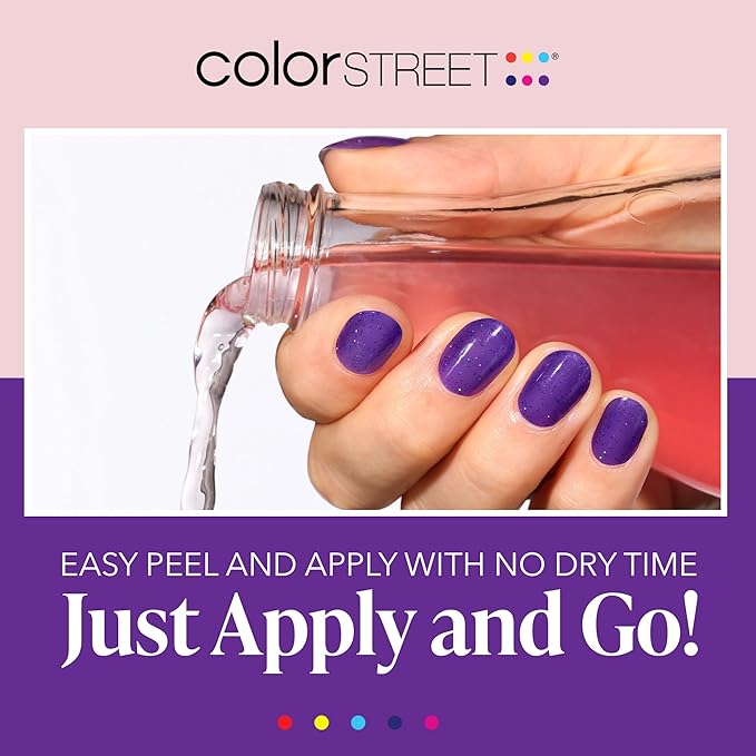 Color Street Wild Grape Nail Strips