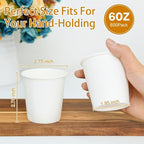 Vumdua Bathroom Paper Cups, Small Coffee Cups - Image 2