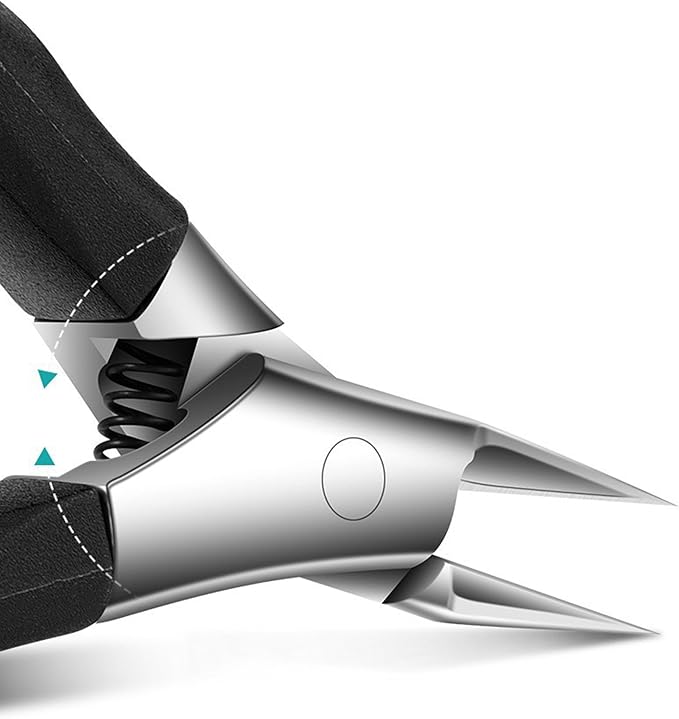 Upgrade Toenail Clipper for Thick Ingrown Nails Professional Podiatrist Curved Blade Nail Clippers Tool for Seniors Men Women