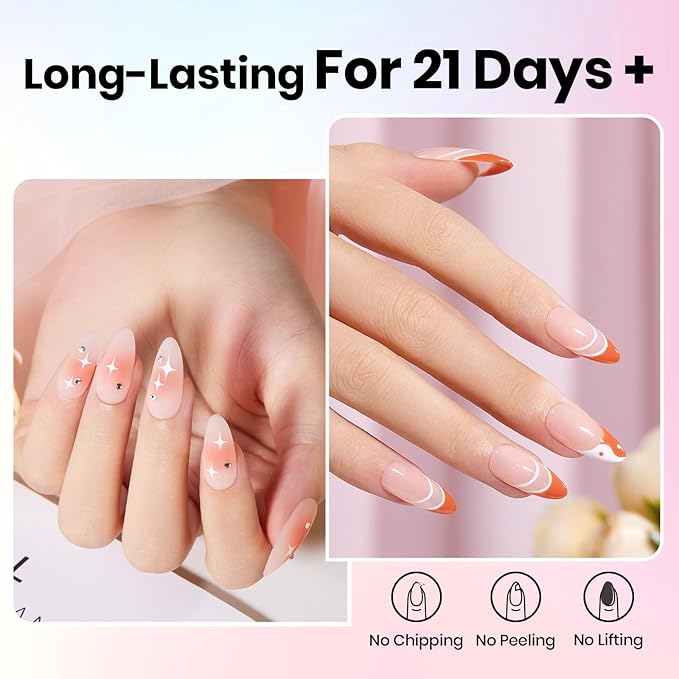 Beetles Hema Free Gel Top and Base Coat with Matte Top Coat Set, 3Pcs for Gel Nail Polish Soak Off UV LED Long Lasting Glossy & Matte Finish Nail Art Essentials