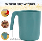 PYRMONT Wheat Straw Cups 16 Oz Alternative Plastic Cups - Image 6