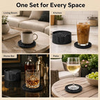 HFHOME Silicone Coasters Set - Image 7