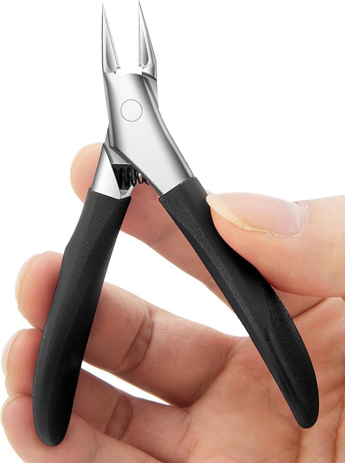 Upgrade Toenail Clipper for Thick Ingrown Nails Professional Podiatrist Curved Blade Nail Clippers Tool for Seniors Men Women