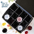 Hearth & Harbor Wine Glass Storage Box - Image 2
