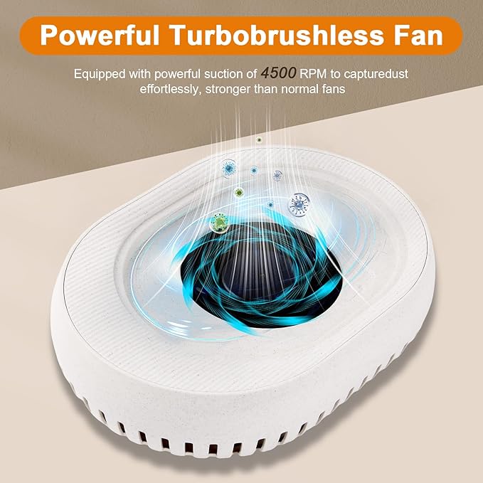 Voolex Nail Dust Collector with Reusable Filter，Nail Fan Dust Collector with Low Noise for Professional Nail Powder Collector, Nail Tools for Nail Art,Nail Salon