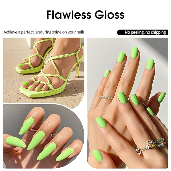 VENALISA Green Gel Nail Polish 1 Pcs 10ML Pastel Mint Green Gel Polish Soak Off Salon Manicure DIY at Home Nail Art For Girls Women