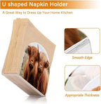 Napkin Holder, Highland Cows Napkin Holder - Image 3
