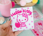 Sanrio Hello Kitty Strawberry Milk Glass Coasters - Image 5