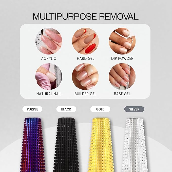 PANA Nail Carbide 5 in 1 Bit - Two Way Rotate use for Both Left and Right Handed - Fast remove Acrylic or Hard Gel - 3/32" Shank - Manicure, Nail Art, Drill Machine (Extra Fine - XF, Silver)