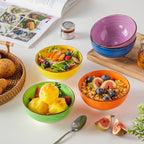 vancasso Bonita 12 Oz Small Bowls Set of 6, Ceramic Mini Dessert & Dipping - Image 6