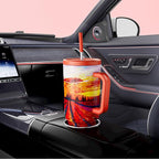 Meoky 40 oz Tumbler with Handle and Straw: Stainless Steel Insulated Tumbler - Image 5