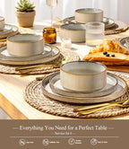 GBHOME Stoneware Dinnerware Sets - Image 5