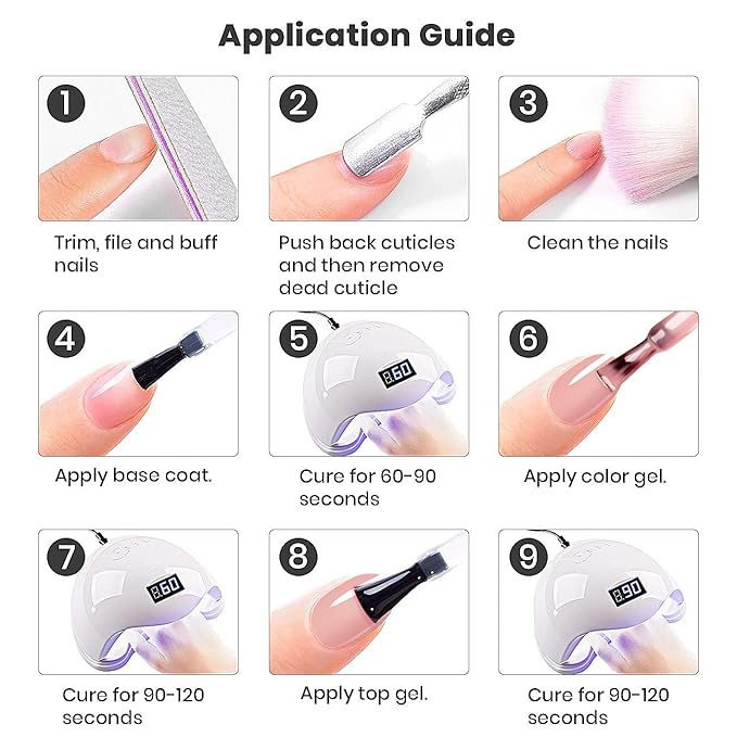 RARJSM Rubber Base Gel for Nails Nude Pink Natural Sheer Jelly Color Extend Rubber Base Coat Gel Nail Polish Gel Builder in a Bottle 15ml Soak Off Curing Requires Salon Home DIY Use French Manicure