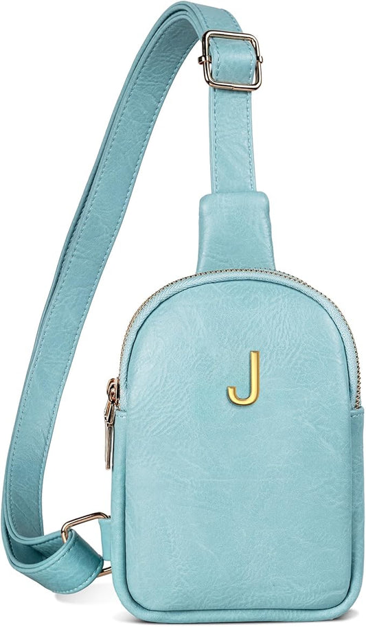 Gifts for Preteens Teen Girls, Sling Purse with Initial Letter for 8 9 10 11 12 13 14 15 16 Year Old Girls, Mini Crossbody Bags for Teen Girls, Tween Girls Trendy Stuff, Travel Essentials