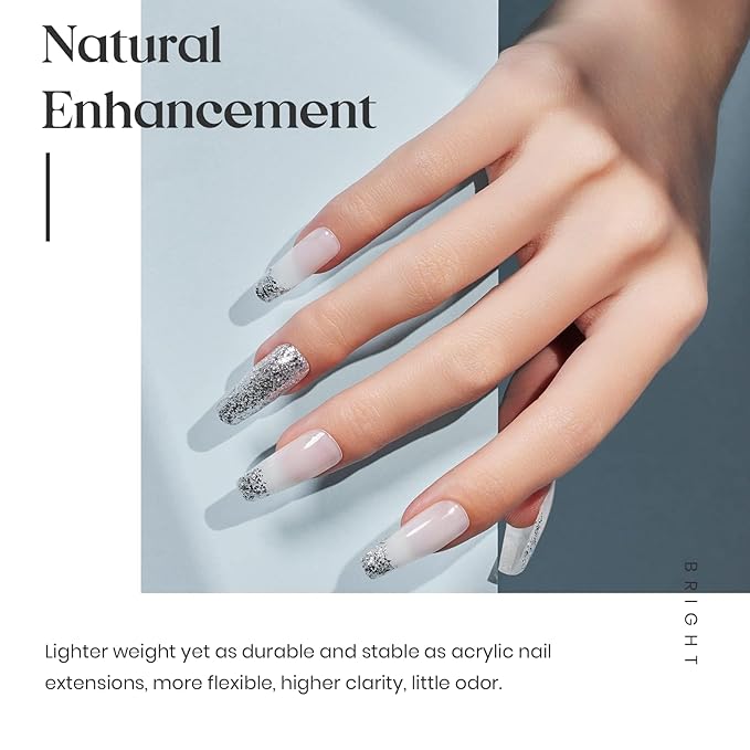 Beetles Builder Gel for Nail,7 in 1 Milky White Nail Thickening Strengthening Building Apex for Beginner DIY Salon at Home,White Builder Nail Gel,UV & LED Lamp Cured Needed