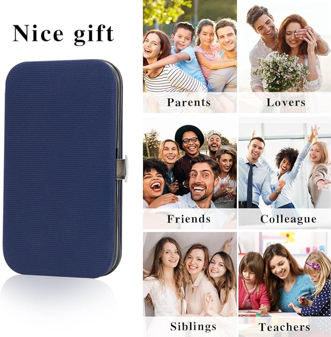 Manicure Set Women,Easter Gifts for Men,Nail Fingernail Clippers Set,Travel Nail Care Grooming Kit,Manicure and Pedicure Tools Kit for Men Women Teens Parents Friends Colleagues Partners Gifts