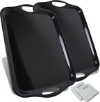 KAQAHIDO Large Melamine Serving Trays by Haveaniceday