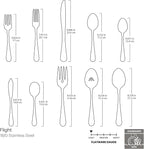 Oneida Flight 65-Piece 18/0 Stainless Steel Silverware Set - Image 2
