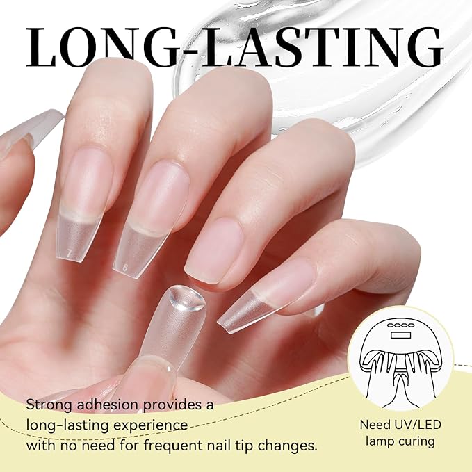 JODSONE 2-in-1 Base Coat – 16.5ml No Wipe, Warmly Removable Foundation for Gel Nail Polish & Tips. U V/LED Cured, Long-Lasting, DIY Use
