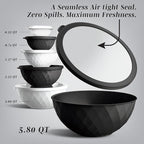COOK WITH COLOR Mixing Bowls with Lids - Image 3