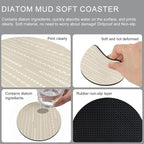 Modern Geometric Coasters Set of 2 Absorbent Coasters - Image 5